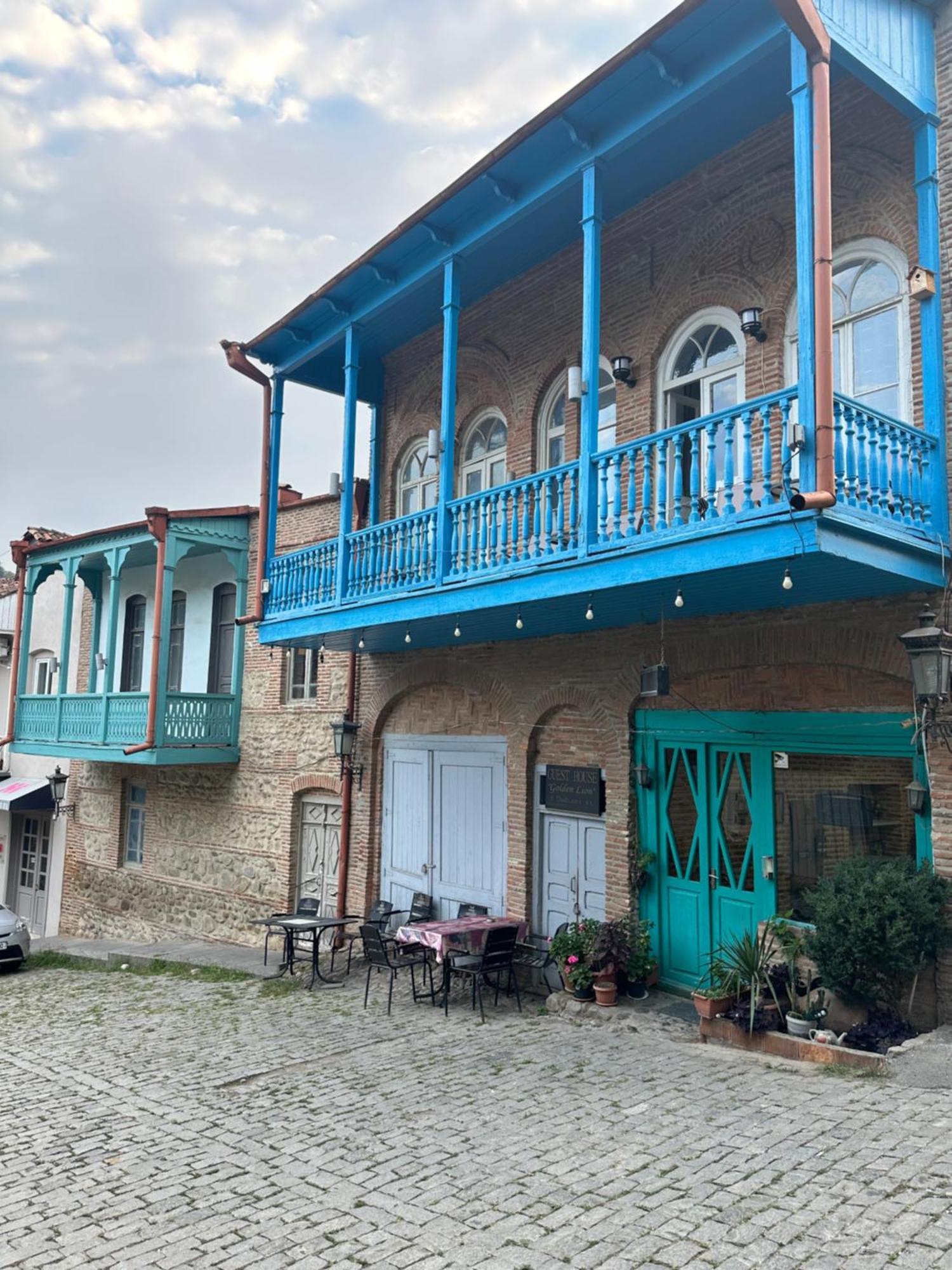 Golden Lion Hotel Sighnaghi Exterior foto